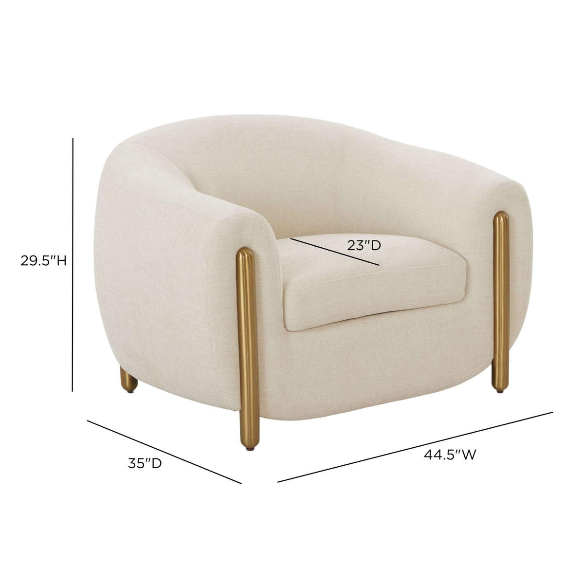 Lina Accent Chair by Inspire Me! Home Decor - View 12