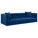 Bea 90.6" Velvet Tufted Sofa