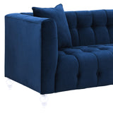 Bea 90.6" Velvet Tufted Sofa