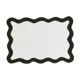 Scalloped Edge Cotton Placemat - Set of 4