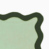 Scalloped Edge Cotton Placemat - Set of 4