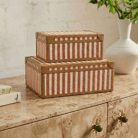 Kora Cotton Jute Contract-Grade Keepsake Box Set - View 12