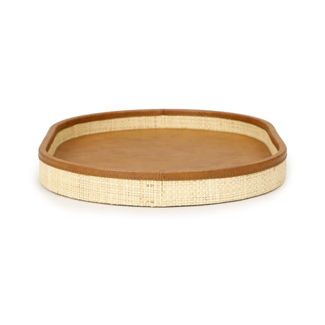 Hakiri Natural Raffia Contract-Grade Storage Tray - View 4