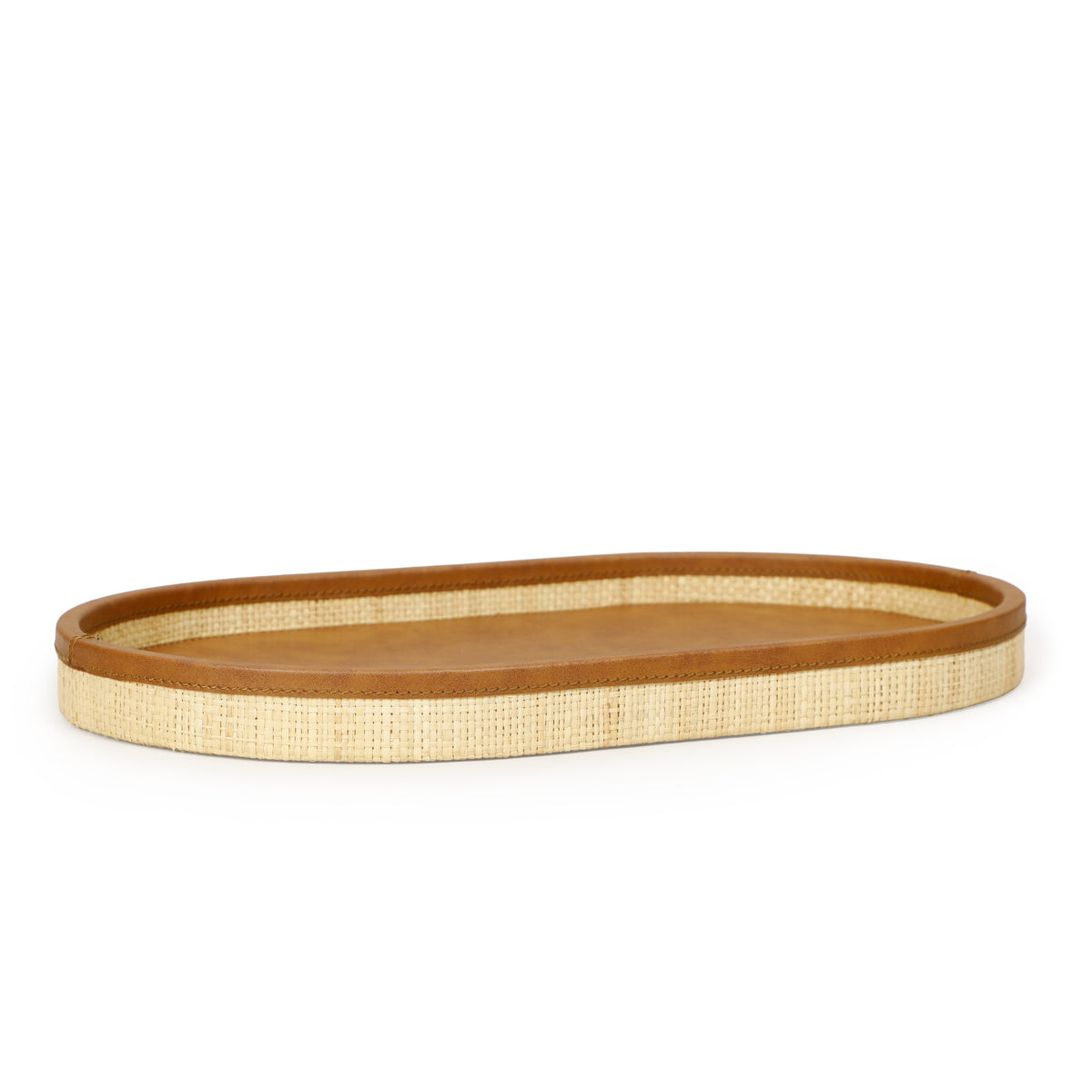 Hakiri Natural Raffia Contract-Grade Storage Tray - View 7