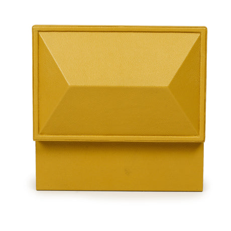 Knox Mustard Yellow Vegan Leather Contract-Grade Jewelry Box - View 10