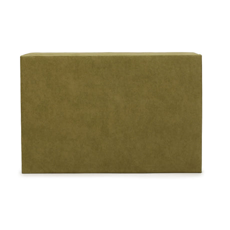 Pisa Green Vegan Suede Contract-Grade Storage Box - View 8