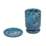 Channeled Swirl Resin Kiddush Cup - View 8