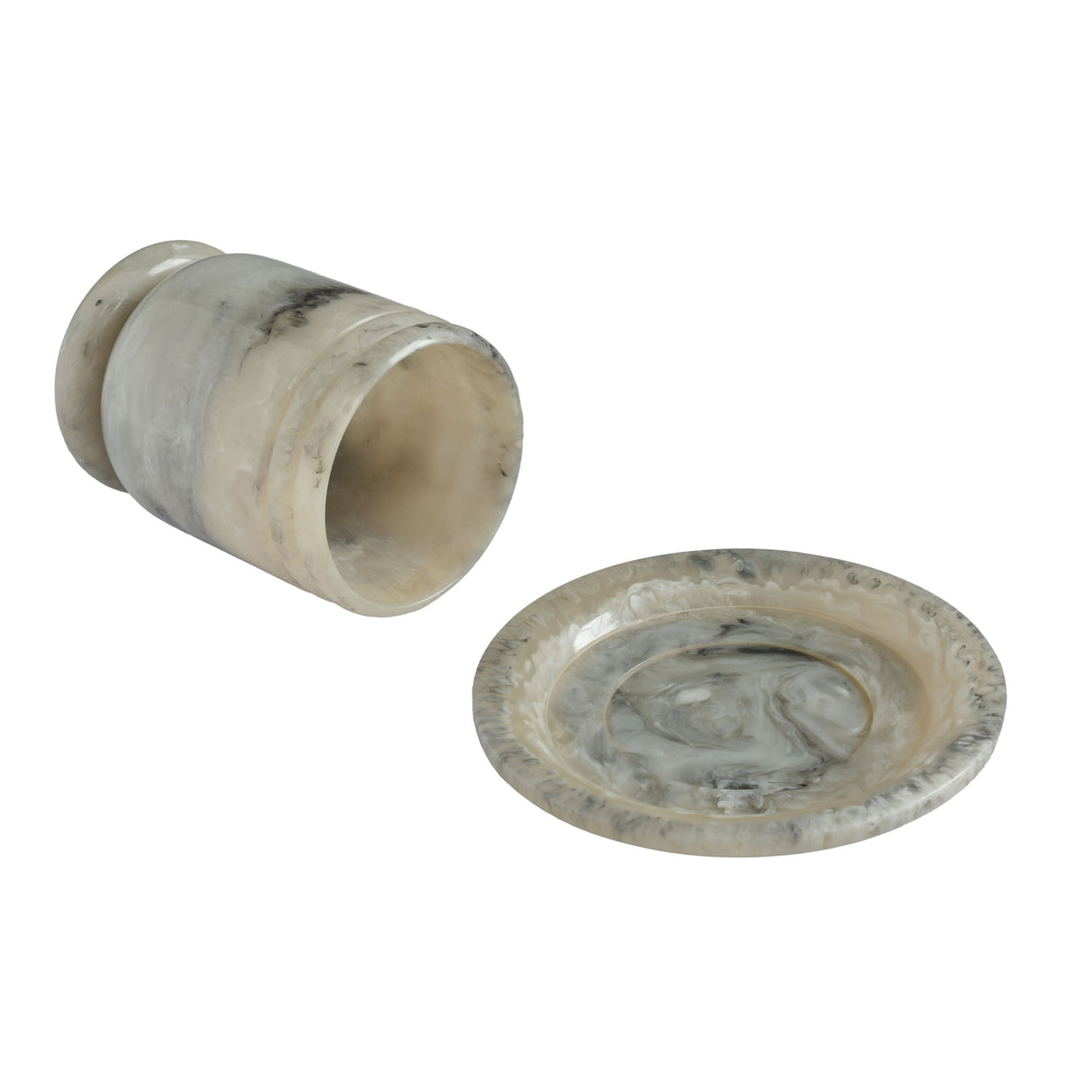 Channeled Swirl Resin Kiddush Cup - View 14
