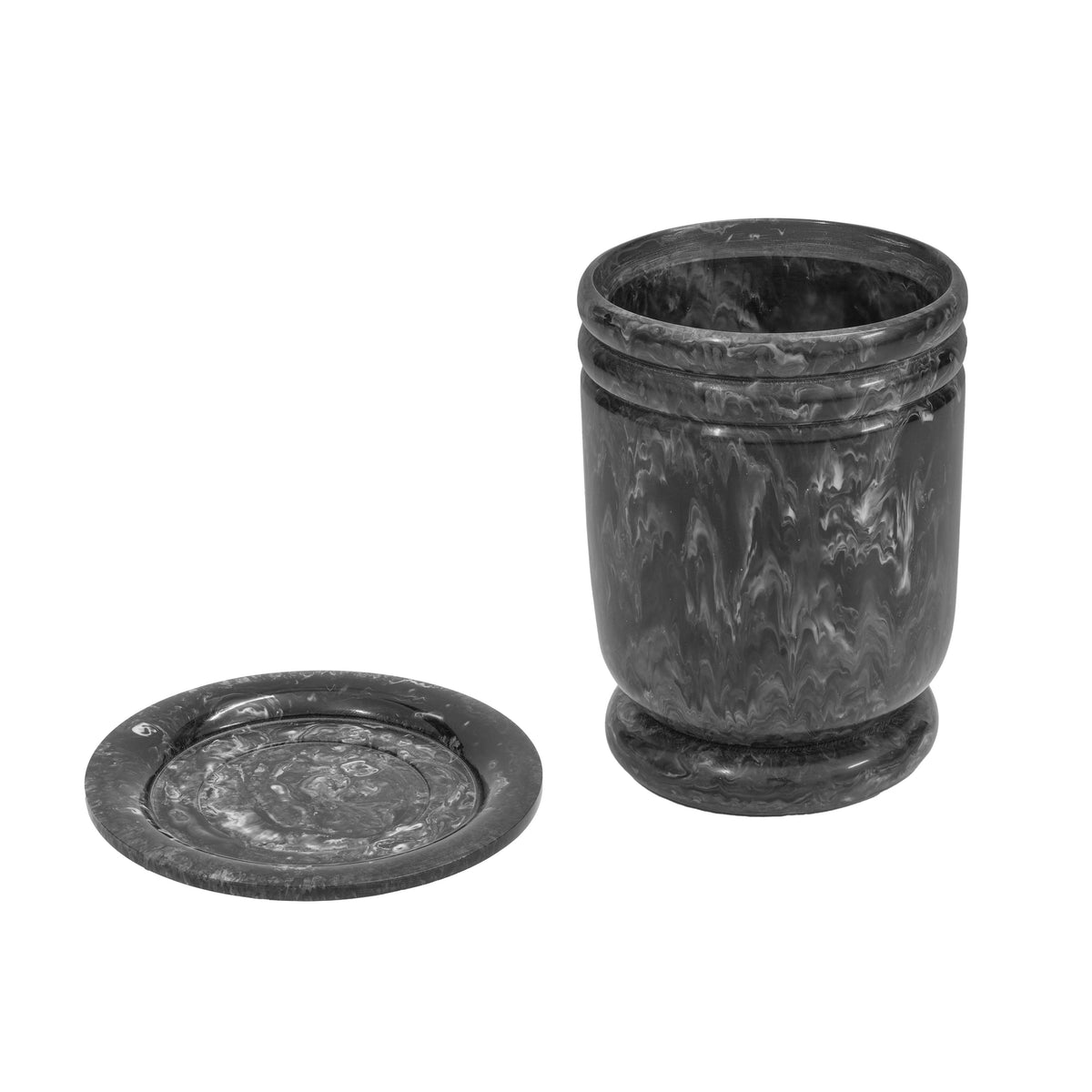Channeled Swirl Resin Kiddush Cup - View 18
