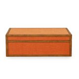 Acre Orange Cotton Jute Contract-Grade Jewelry Box - View 3
