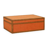 Acre Orange Cotton Jute Contract-Grade Jewelry Box - View 1