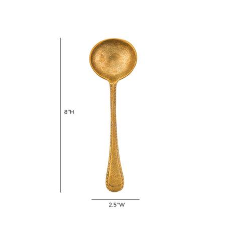 Anuja Large Brass Serving Spoon - View 6