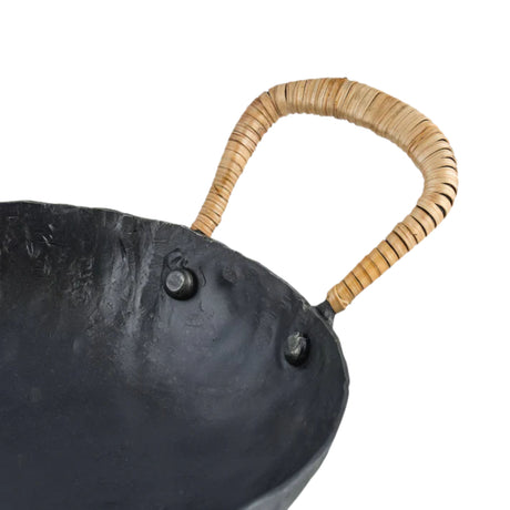 Verma Black Hammered Iron Catchall - View 4