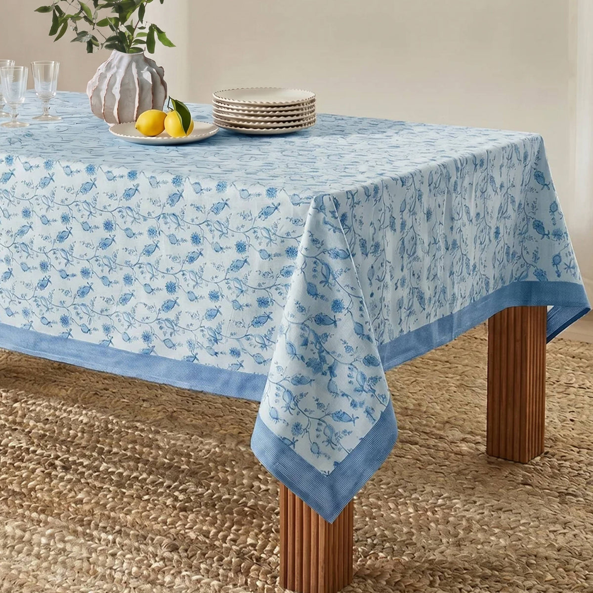 Dolce Natural Cotton Table Cloth - View 8