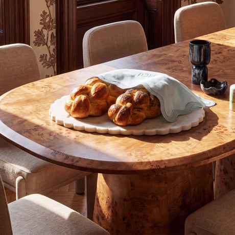 Shabbat Marble Serving Board - View 2