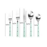 Soline Stainless Steel Flatware - Set of 5 Pieces - Service for 1
