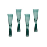 Flute Champagne Glasses - Set of 4