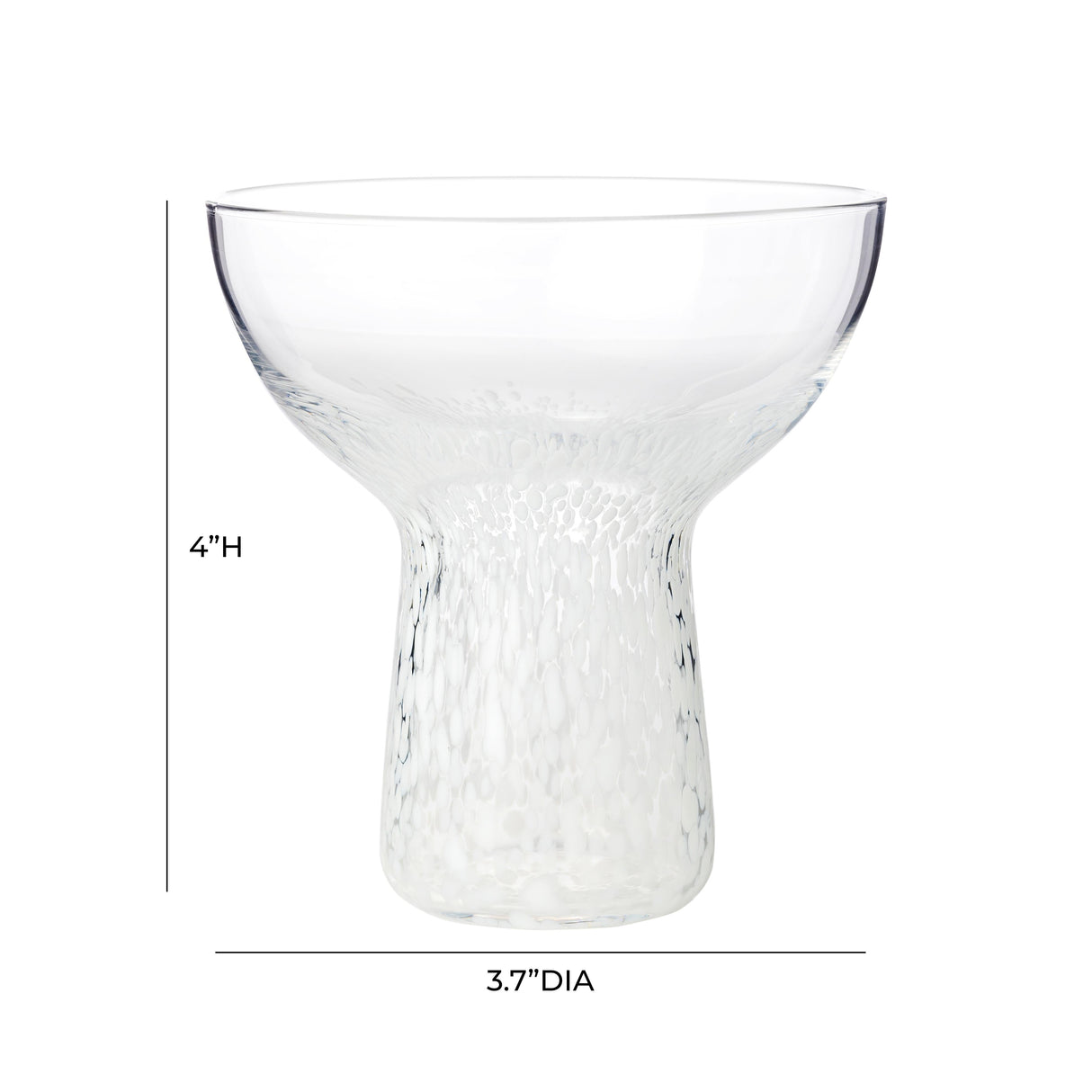 Dottie Handblown Cocktail Glass - Set of 4