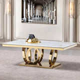 Tamara Marble Dining Set with 6 Chairs