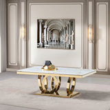 Tamara Marble Dining Set with 6 Chairs