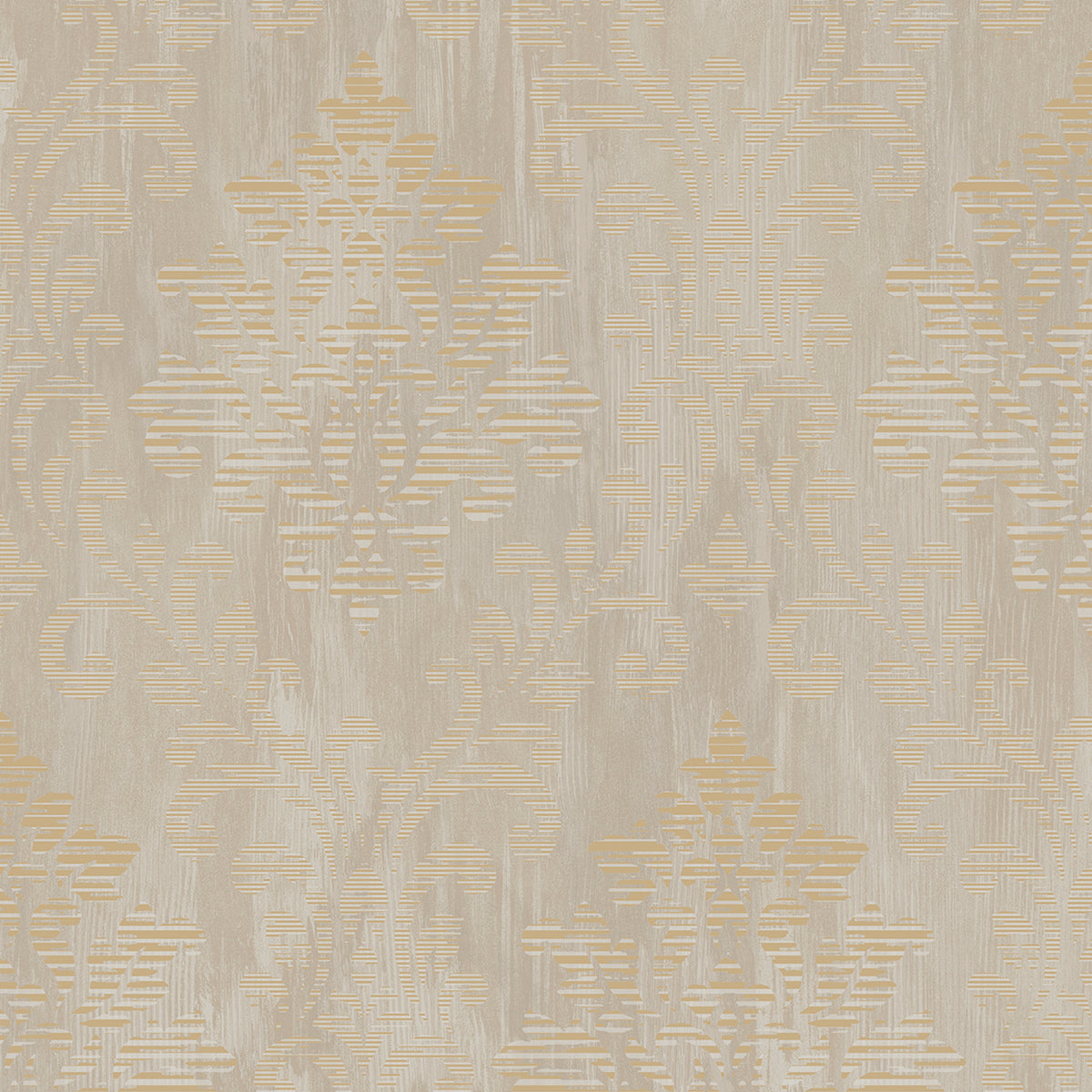 Galerie Metallic FX Modern Metallic Damask Wallpaper