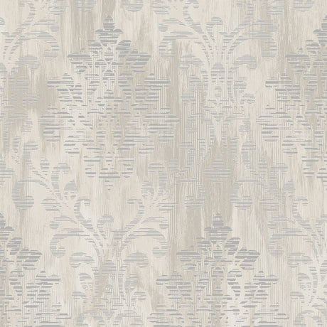 Galerie Metallic FX Modern Metallic Damask Wallpaper