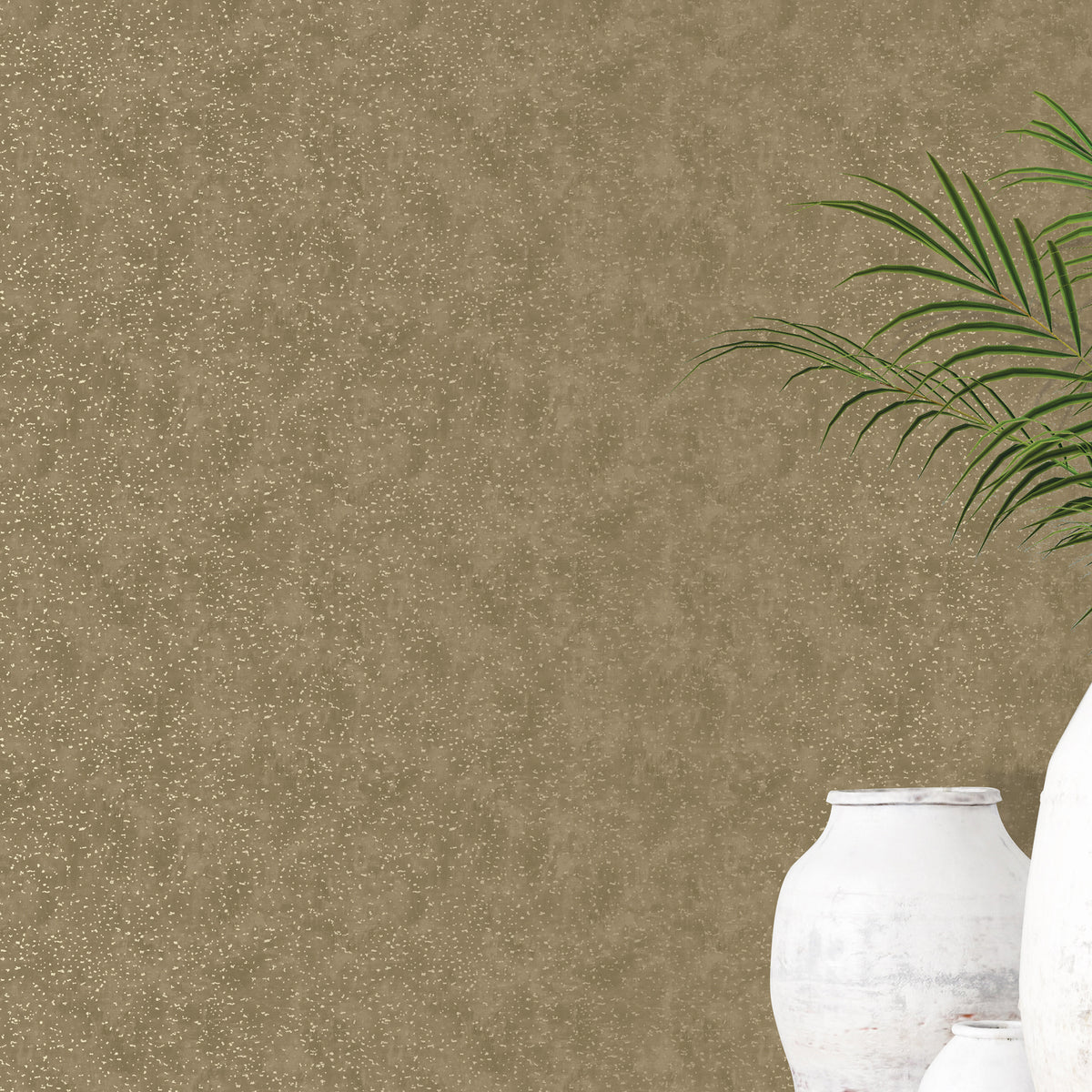 Galerie Metallic FX Irregular Dots Wallpaper