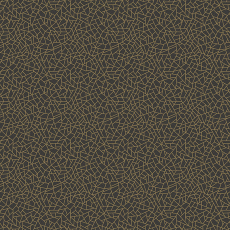 Galerie Metallic FX Crazed Geo Wallpaper