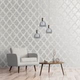 Galerie Metallic FX Metallic Damask Wallpaper