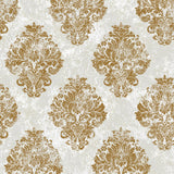 Galerie Metallic FX Metallic Damask Wallpaper
