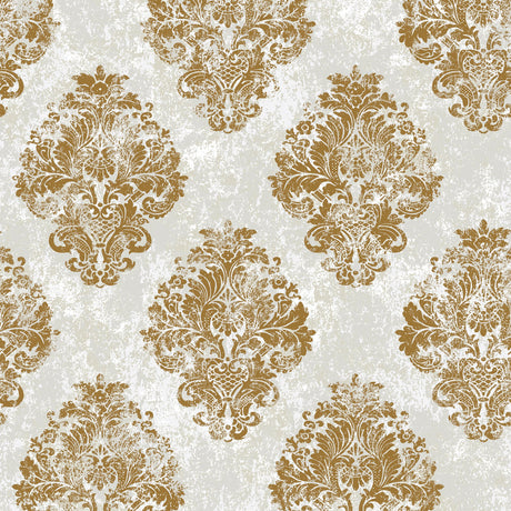Galerie Metallic FX Metallic Damask Wallpaper