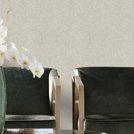 Galerie Wall Textures Linen Crosshatch Wallpaper
