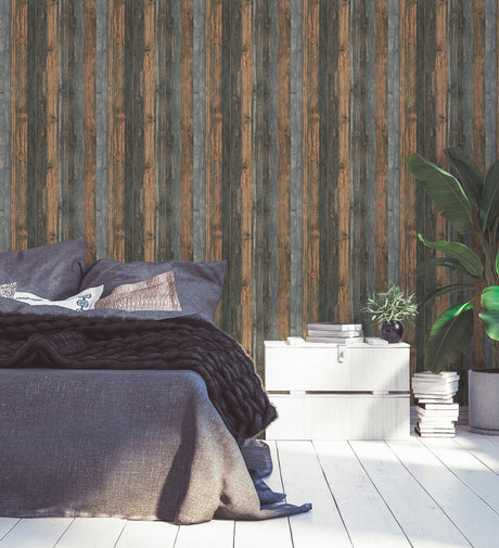 Galerie The Woods and Wicker Wood Knots Effect Motif Wallpaper