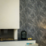 Galerie The Woods and Wicker Geometric Wood Effect Motif Wallpaper