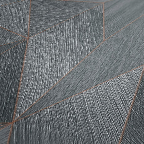 Galerie The Woods and Wicker Geometric Wood Effect Motif Wallpaper