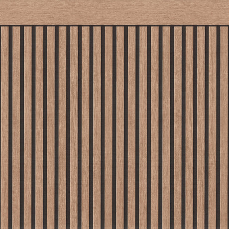 Galerie The Woods and Wicker Dado Panel Effect Motif Wall Mural