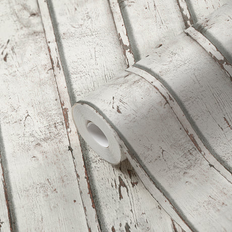 Galerie The Woods and Wicker Dual Stripe Wood Effect Motif Wallpaper