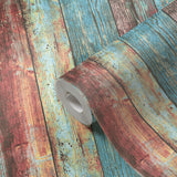 Galerie The Woods and Wicker Broad Wood Stripe Effect Motif Wallpaper