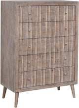 West Palm Solid Wood Bedroom Set with Bed, Dresser, Mirror & Chest