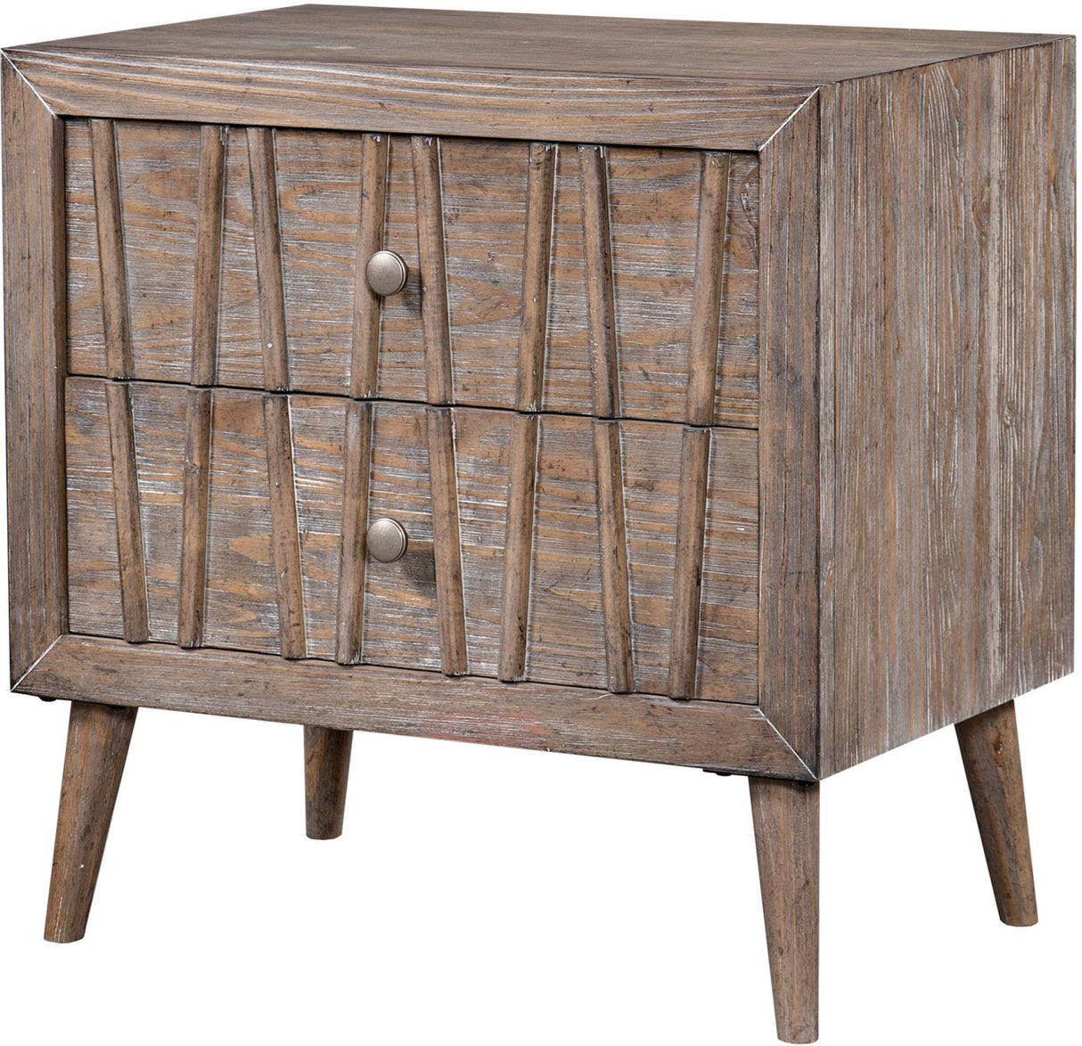 West Palm Solid Wood Bedroom Set with Bed, Dresser, Mirror & Chest