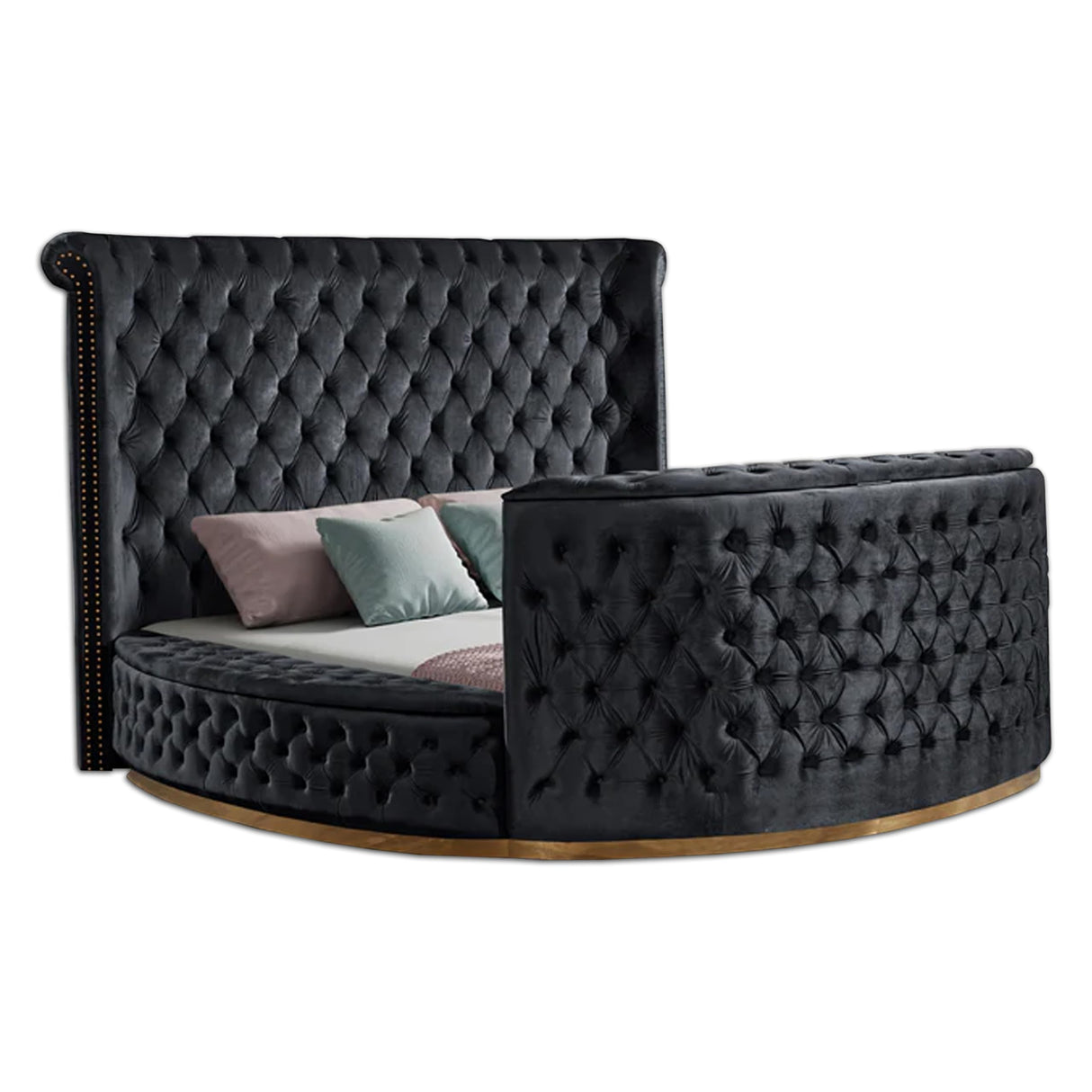 Angel Velvet Bed
