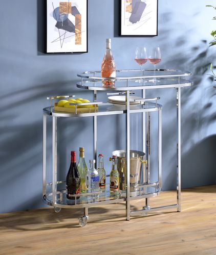 Piffo Serving Cart & Bar Table Set