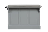 Urrur Stainless Steel Top Kitchen Island