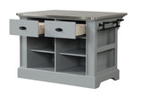 Urrur Stainless Steel Top Kitchen Island