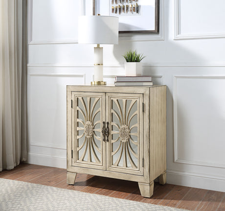 Nalani Console Cabinet with Mirrored Doors