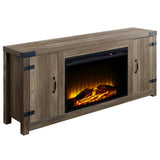 Tobias Electric Fireplace TV Stand