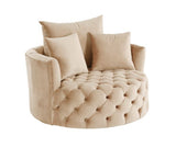 Zunyas Swivel Barrel Chair