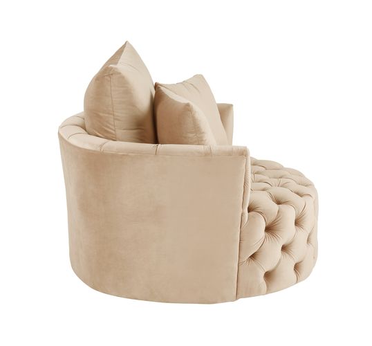 Zunyas Swivel Barrel Chair