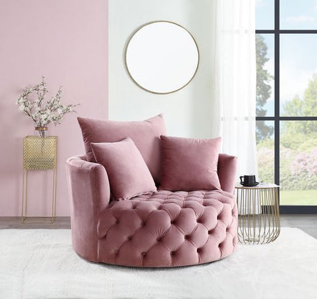 Zunyas Swivel Barrel Chair