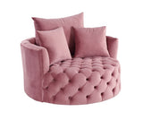 Zunyas Swivel Barrel Chair